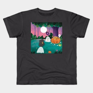Cute Halloween night Kids T-Shirt